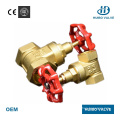 Manual Drive Thread Connection Brass Gate Valve